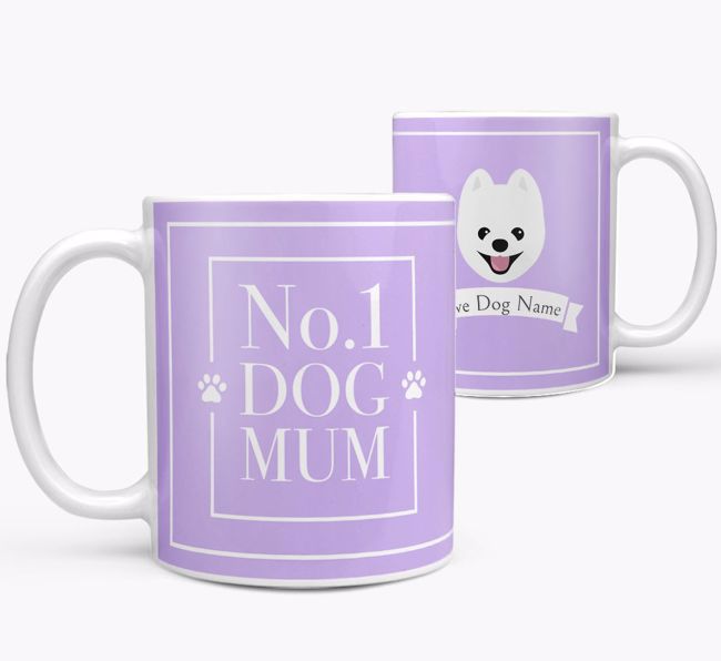 Personalised 'No.1 Mum' Mug from your {breedFullName}